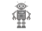 Grey Robot, Science Fiction, Android, Technology, Automation PNG