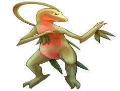 Grovyle Pokemon, Hoenn Region, Quick Attack, Agile, Forest Dweller PNG