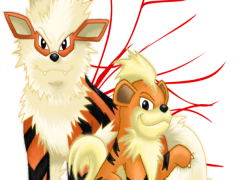 Growlithe Pokemon, Evolves Into Arcanine, Puppy Pokémon, Fire Type, Loyal Friend PNG