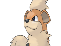 Growlithe Pokemon, Playful, Fire Type, Flame Pokémon, Evolution PNG
