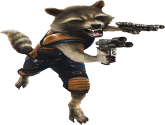 Guardian Rocket Raccoon, Superhero, Comics, Raccoon, Guardians Of The Galaxy PNG