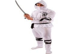Halloween Costumes Ninja, Martial Arts Ensemble, Stealthy Outfit, Trick-or-Treat Gear, Halloween Spirit PNG