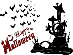 Halloween Font, Ghostly Text, Spooky Typography, Pumpkin Typeface, Eerie Characters PNG