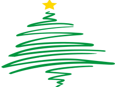 Halloween Xmas Tree, Ghostly Garlands, Haunting Baubles, Spooky Ornaments, Pumpkin Decor PNG