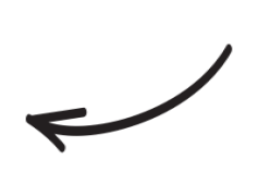 Hand Drawn Arrow, Doodle Arrow, Creative Arrow, Whimsical Arrow, Custom Arrow PNG