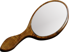 Hand Mirror, Accessory, Grooming, Reflection, Beauty PNG