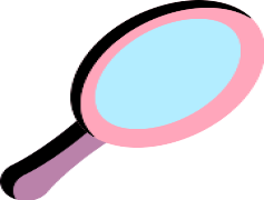 Hand Mirror, Personal Care, Accessories, Vanity, Beauty PNG