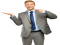 Happy Businessman PNG