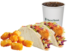 Healthy Fish Taco, Whole Wheat Tortilla, Fresh Ingredients, Zesty Sauce, Crunchy Slaw PNG