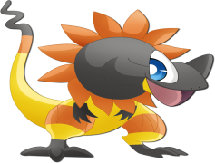 Heliolisk Pokemon, Solar Power, Lizard Pokémon, Generation Six, Parabolic Charge PNG