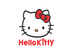 Hello Kitty Logo, Whimsical Style, Iconic Bow, Japanese Culture, Cute Character PNG