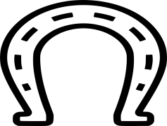 Horseshoe, Fortune, Equine, Charm, Symbol PNG