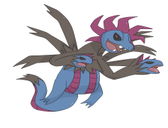 Hydreigon Pokemon, Dark Type, Unique Abilities, Powerful Attacker, Three Heads PNG