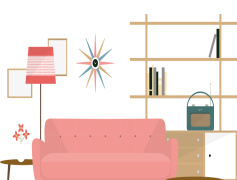 Interior Design, Color Schemes, Textiles, Accessories, Aesthetics PNG