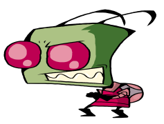 Invader Zim, Cartoon, Alien, Science Fiction, Irken PNG