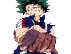 Izuku Midoriya My Hero Academia, Growth, Hero, Training, Quirk PNG