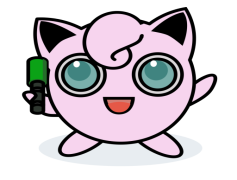 Jigglypuff Pokemon, Round, Fairy, Cute, Singing PNG