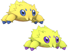 Joltik Pokemon, Electric Type, Sticky Feet, Generation Five, Pokedex Entry PNG