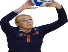 Jordyn Poulter, Athletic Talent, Setter, Sportswoman, Volleyball Star PNG