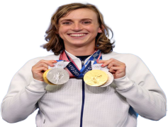 Katie Ledecky, Endurance, Olympian, Speed, Records PNG