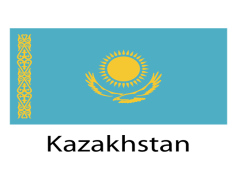 Kazakhstan Flag, Central Asia, Cultural Heritage, Sovereignty, National Symbol PNG