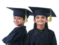 Kids Graduation, Achievement, Cap, Future, Celebration PNG
