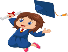 Kids Graduation, Achievement, Proud Moment, Cap And Gown, Celebration PNG