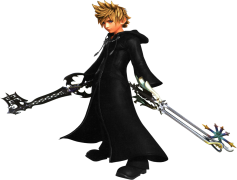 Kingdom Hearts Roxas, Dual Wielding, Friendship, Keyblade, Destiny Islands PNG