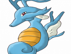 Kingdra Pokemon, Dragon Type, Johto Region, Water Type, Battle Ready PNG