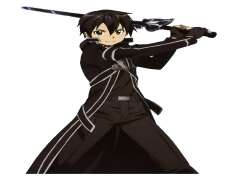 Kirito, Adventure, Hero, Virtual, Online PNG