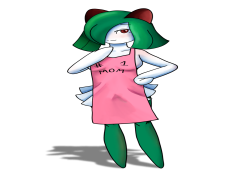 Kirlia Pokemon, Psychic Type, Emotion Sense, Fairy Type, Evolved Form PNG