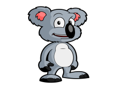 Koala Bear Vector, Australia, Nature, Cartoon, Bear PNG