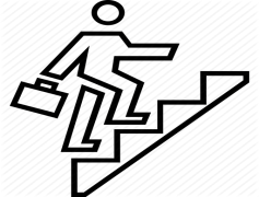 Ladder of Success, Growth, Resilience, Determination, Goals PNG