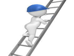 Ladder of Success, Hard Work, Inspiration, Goals, Growth PNG