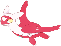 Latias Pokemon, Dragon Species, Flying Ability, Psychic Type, Legendary Creature PNG