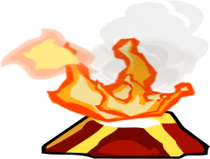 Lava, Eruption, Heat, Flow, Rock PNG