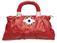 Leather Ladies Handbag, Chic Handbag, Fashion Accessory, Everyday Use, Elegant Tote PNG