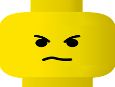 Lego Face, Fun, Colorful, Expression, Character PNG