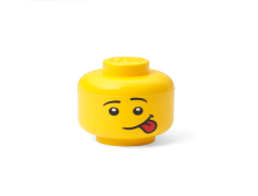 Lego Face, Playful Look, Creative Face, Colorful Emotion, Block Character PNG