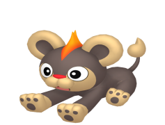 Litleo Pokemon, Fire Type, Flame Mane, Cute, Fierce PNG