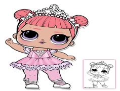 Lol Dolls, Colorful Styles, Playful Characters, Kid-Friendly, Fun Accessories PNG