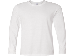 Long Sleeve Crew Neck T-Shirt, Everyday Use, Casual Wear, Comfortable Fit, Stylish Apparel PNG