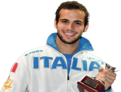 Luca Curatoli, Italian Athlete, National Team Member, Fencing Champion, Competitive Spirit PNG