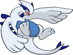 Lugia Pokemon, Aeroblast, Guardian, Johto, Psychic PNG
