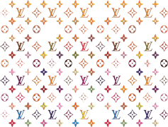 Lv Pattern, Stylish Decoration, Chic Print, Modern Style, Fashionable Element PNG
