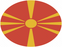 Macedonia Flag, Red Field, Cultural Heritage, Balkan Nation, National Symbol PNG