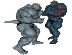 Machoke Pokemon, Guts, Trainer Battling, Muscular, Strong PNG