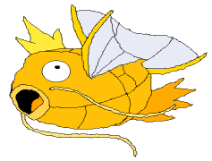 Magikarp, Water-Type, Gyarados, Weakness, Fish Pokémon PNG