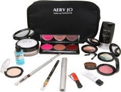 Makeup Kit Cosmetics, Cosmetic Tools, Color Palette, Beauty Essentials, Skincare Items PNG
