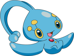 Manaphy Pokemon, Legendary, Water Type, Cute, Egg Moves PNG
